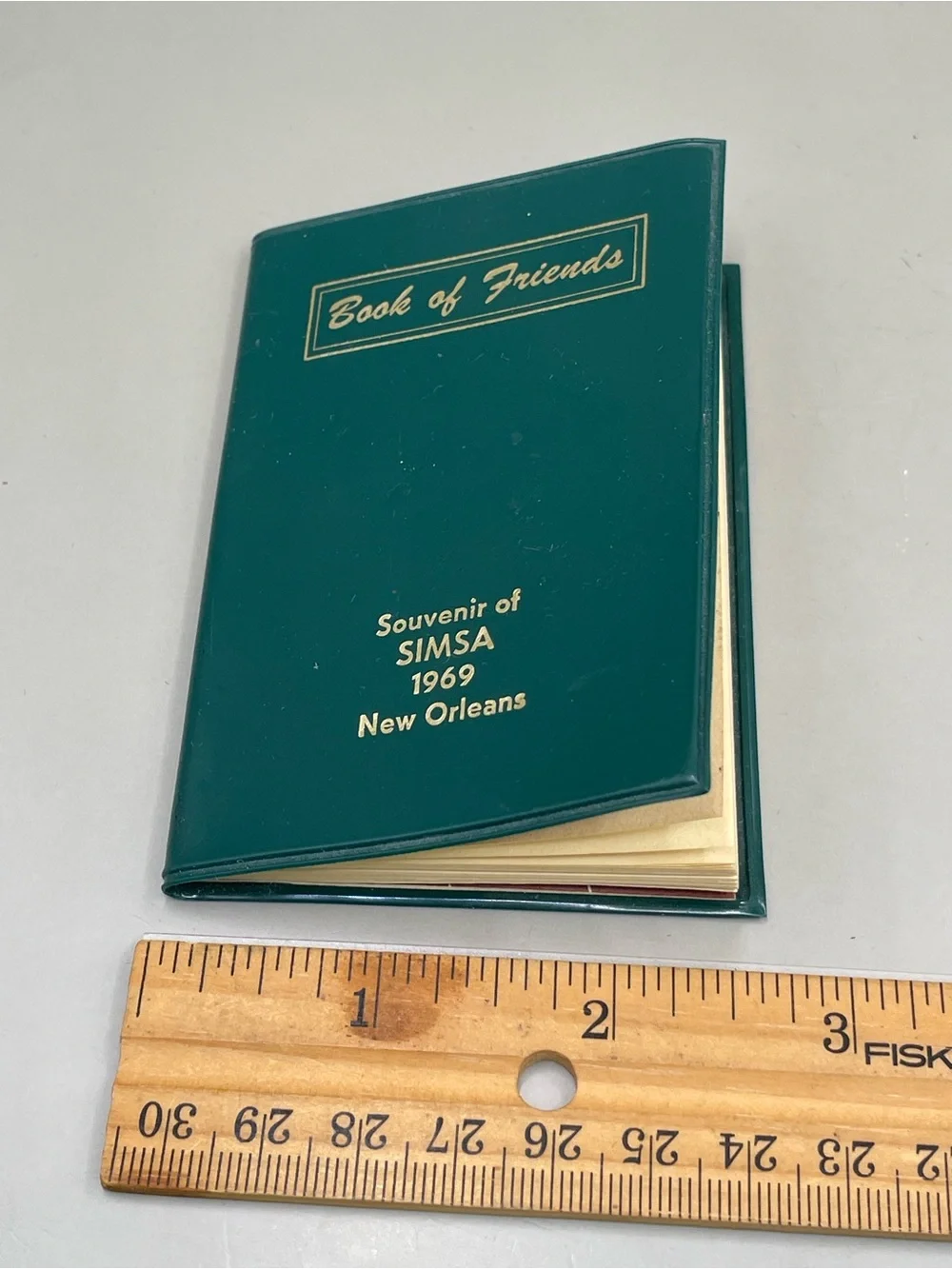 VTG 1969 Souvenir Of SIMSA New Orleans 